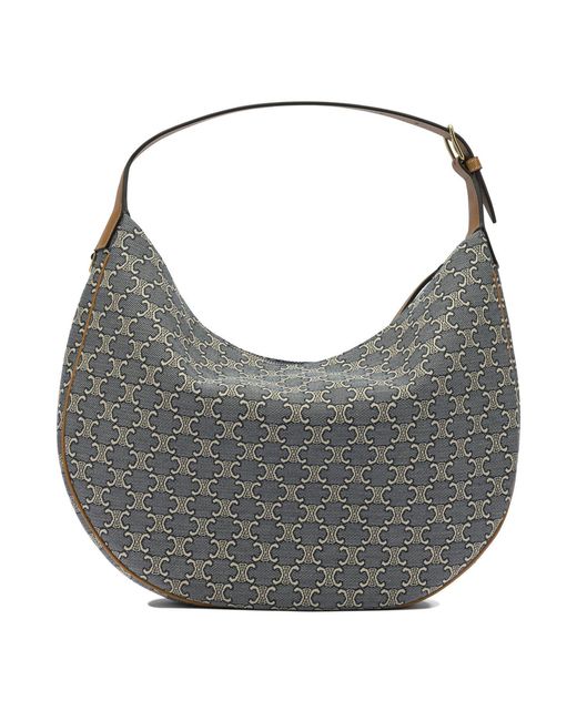Céline Gray Lulu" Small Shoulder Bag