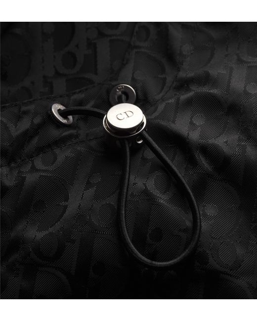Dior Black Lightweight Hoodie Zippered Jacket