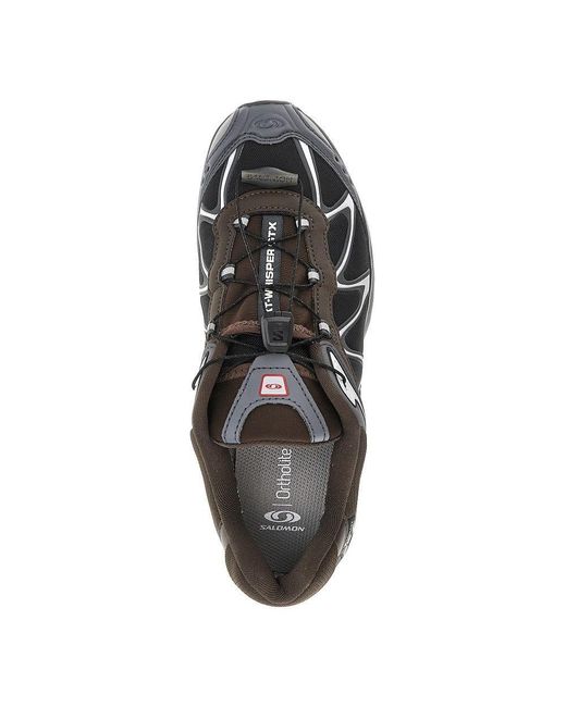 Salomon Gray Xt-Whisper Gtx Sneakers 10 for men