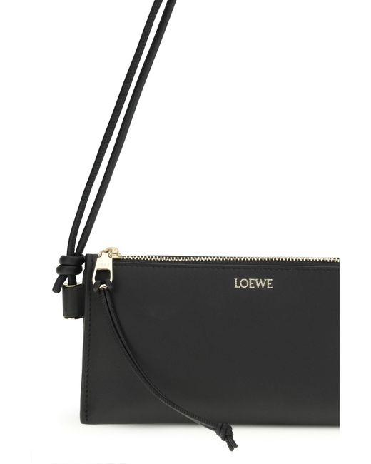 Loewe Black Joya Clutch Bag