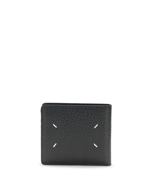 Margiela Black Leather Wallet