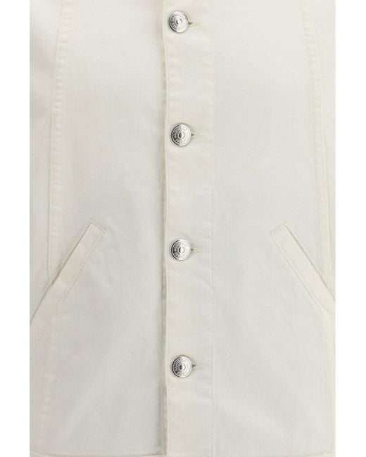 Brunello Cucinelli White Jackets for men