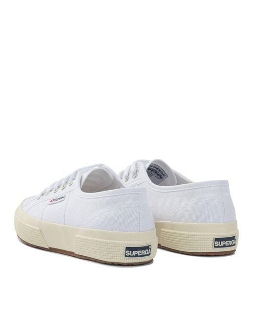 Superga White Sneakers & Slip-On