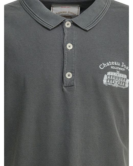 GALLERY DEPT. Gray Preamo Polo Shirts Grey for men