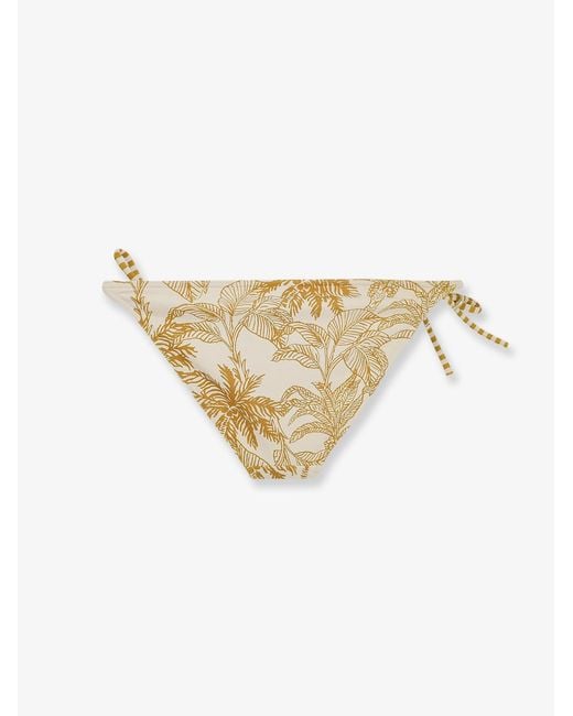 Eres White Nylon Bikini Bottom