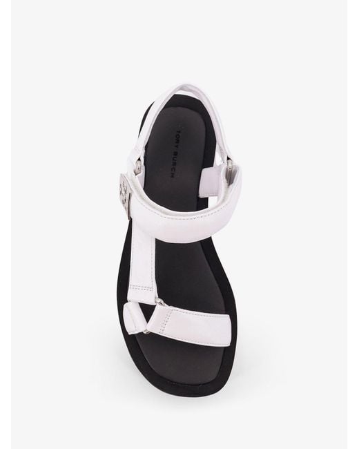 Tory Burch White 50Mm Platform Sandals
