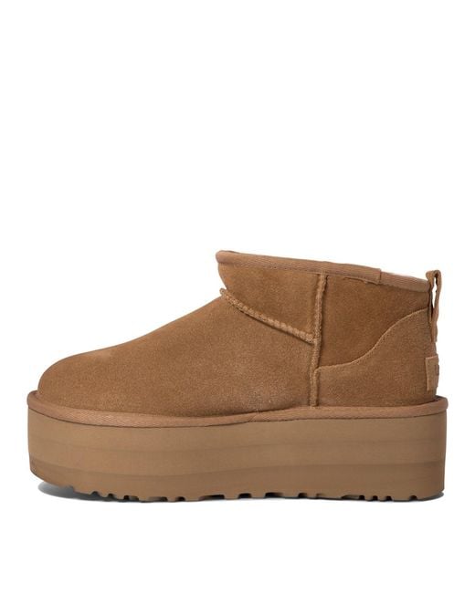 Ugg Brown Flat Shoes