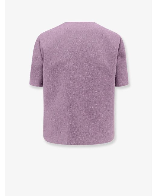 Dior Purple Dior Boucle Virgin Wool Blend Blazer