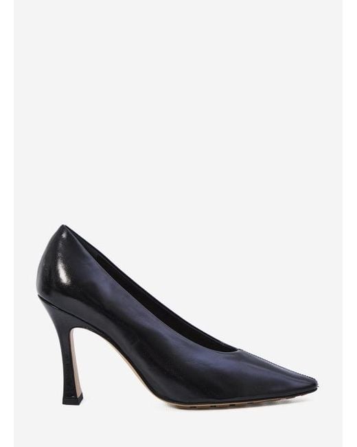 Bottega Veneta Blue Sofia Leather Pumps