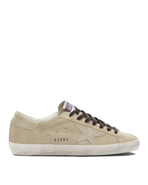 Golden Goose Deluxe Brand Brown Super Star Sneakers & Slip-on Beige for men