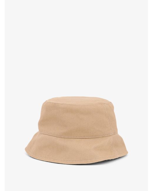 Fendi Natural Cotton Bucket Hat for men