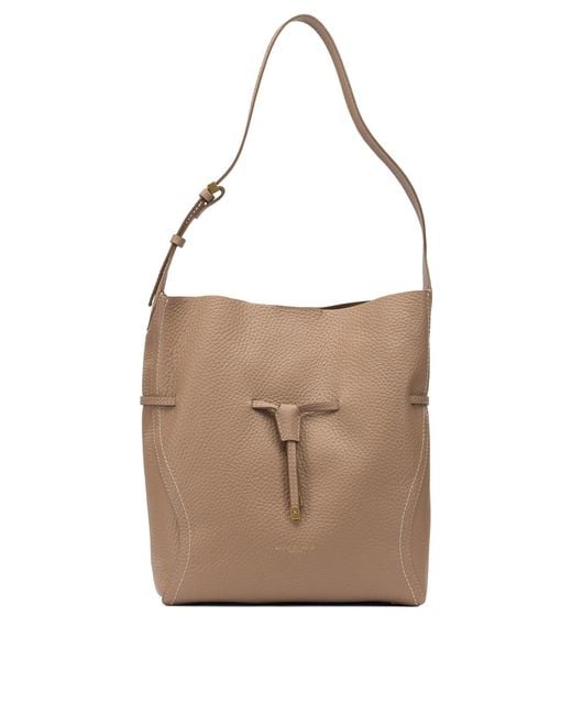 Gianni Chiarini Natural Shoulder Bags Brown