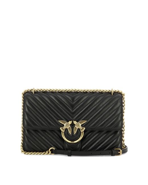 Pinko Black Shoulder Bags