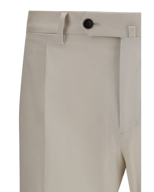 Germano Gray Tailored Wool Pants Color 092 for men