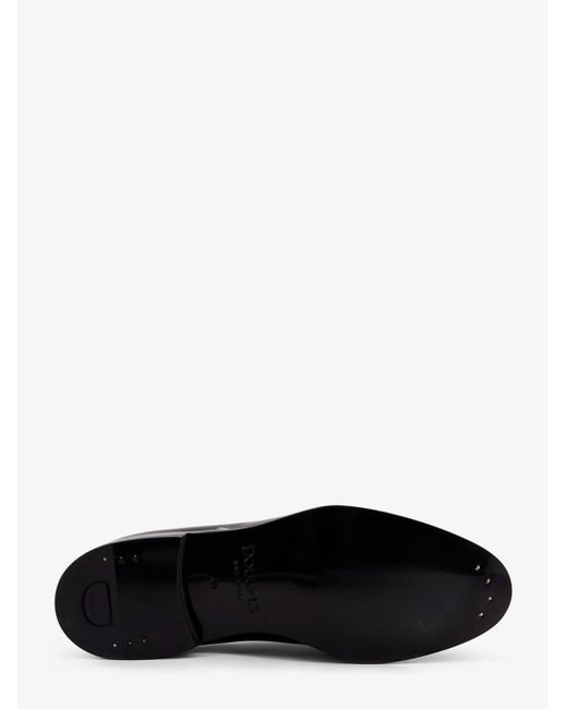 Doucal's Black Patent Leather Loafers for men