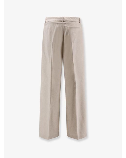 Boss Natural Tiana Recycled Wool Blend Trousers