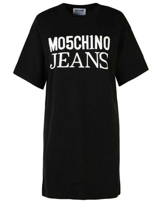 Women's Black Cotton Dress