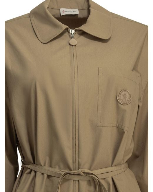 Moncler Green Casual Cotton Shirt