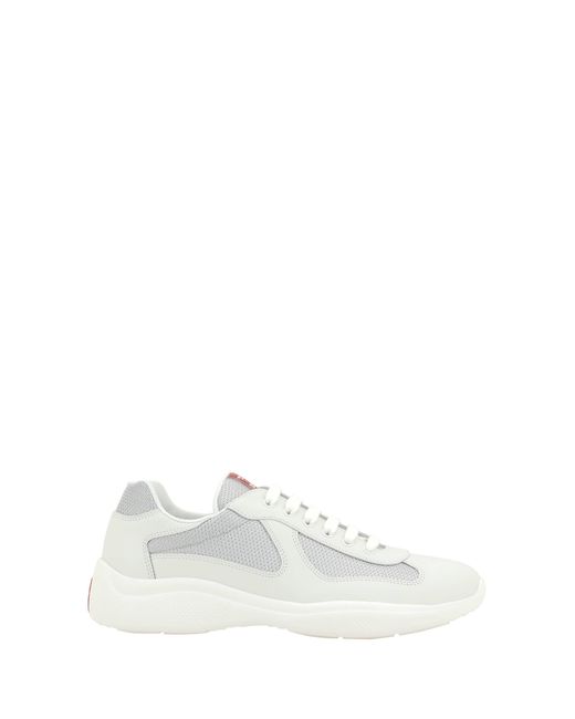 Prada White Lace Up for men