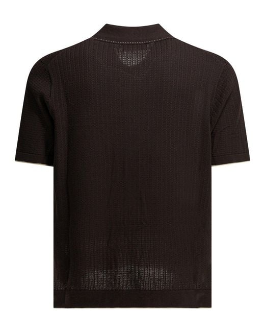 NN07 Black Nalo Knitwear Brown for men