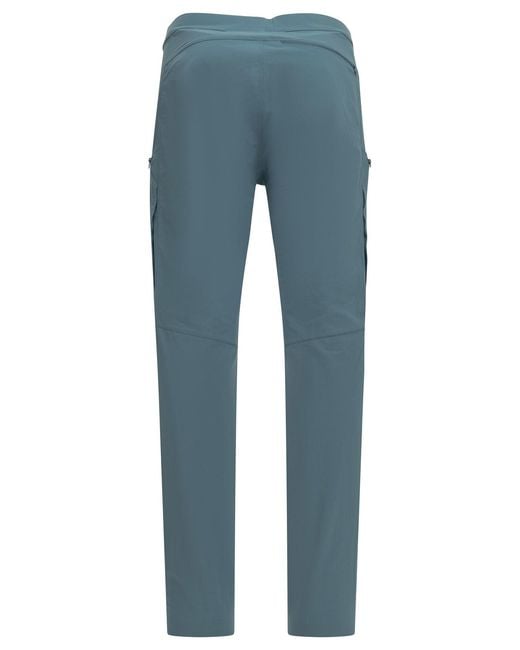 Arc'teryx Blue "Gamma Quick Dry" Technical Pants for men