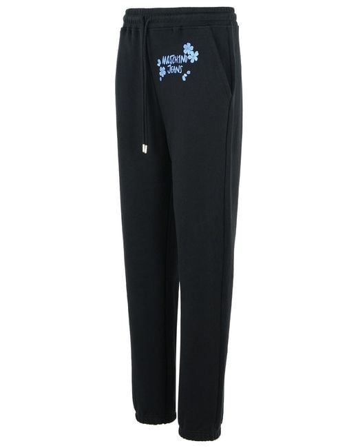 Moschino Black Cotton Joggers