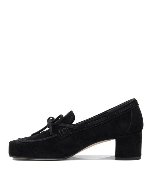 Aeyde Black Loafers & Slippers