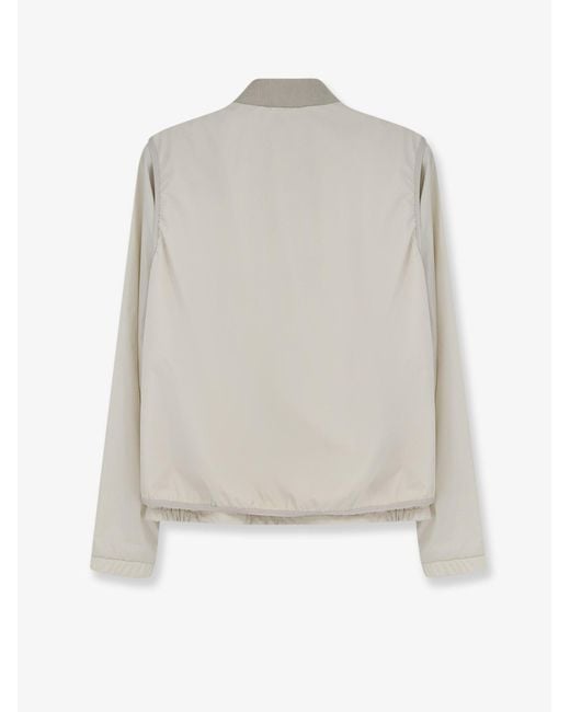 Moncler White Hemmoor Jacket With Detachable Vest for men