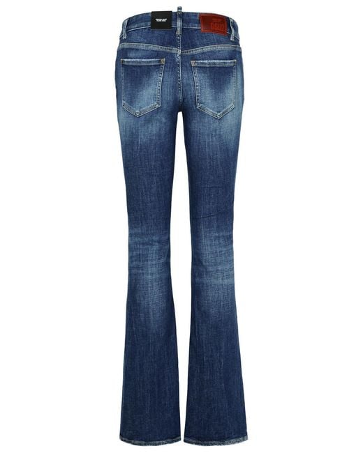 DSquared² Blue 'Flare' Jeans