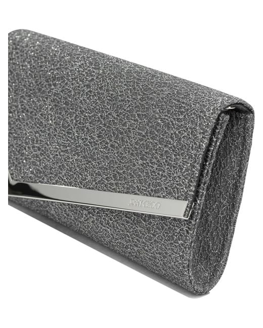 Jimmy Choo Gray "Emmie" Clutch
