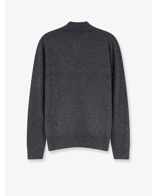 The Row Blue Oashi Cashmere Top Sweater