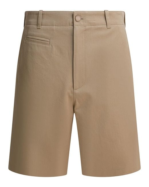 Givenchy Natural Cotton Chino Shorts for men