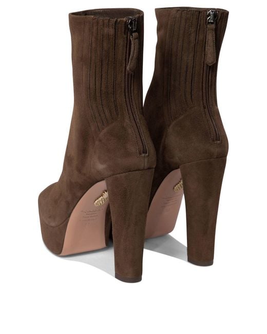 Aquazzura Brown Boots