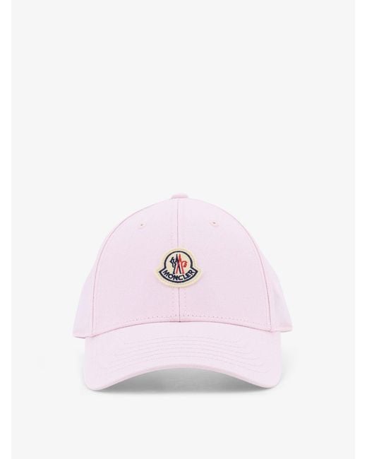 Women's Pink Cotton Baseball Hat