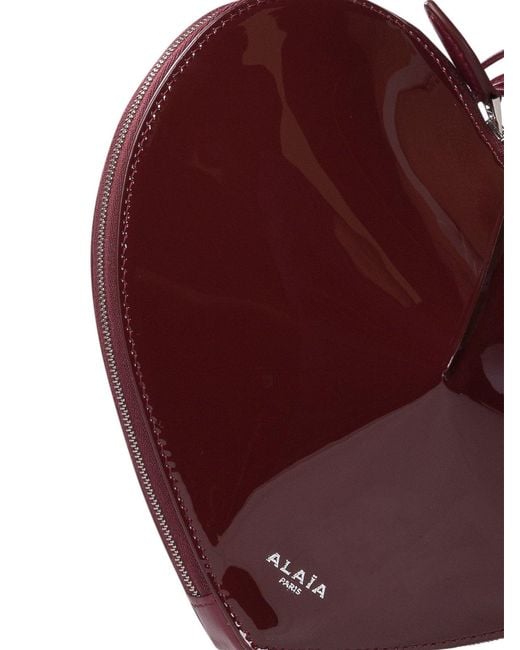 Alaïa Red "Le Cœur" Small Crossbody Bag