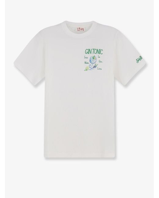 Mc2 Saint Barth White T-Shirt Portofino Cotton for men