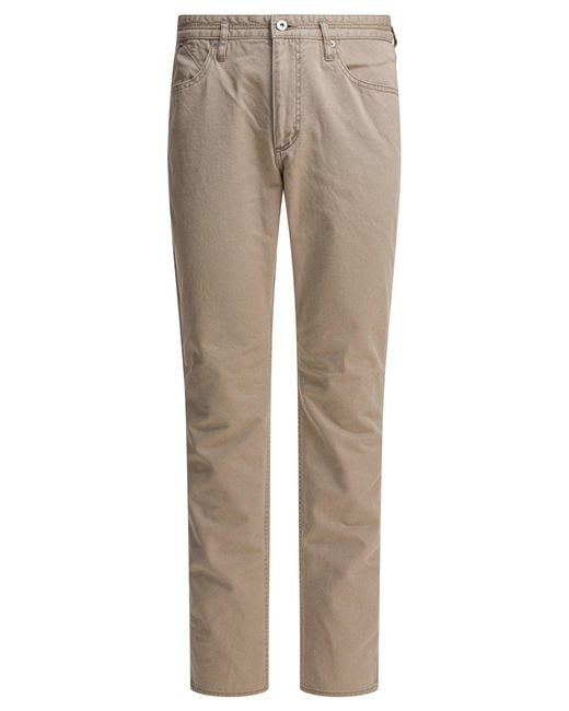 Nonnative Natural Five-Pocket Cotton Pants Trousers for men