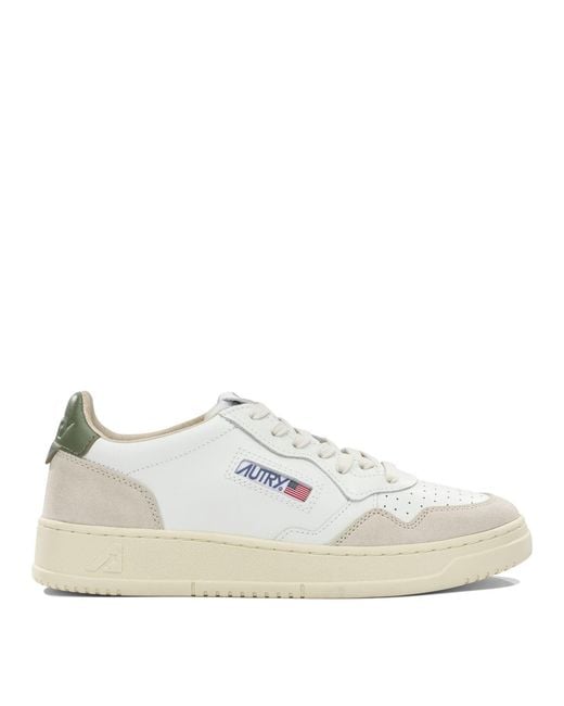 Men's White "Medalist Low" Low Top Trainers
