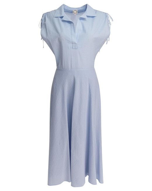 Ines De La Fressange Paris Blue Dresses