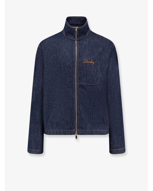 Dior Blue Dior Diorling Denim Jacket for men