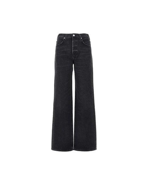 Citizens of Humanity Black 'Annina Straight' Jeans