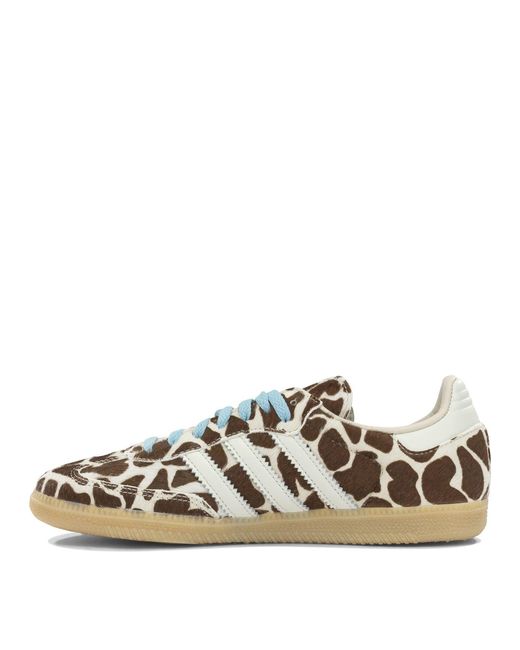 Adidas Originals Brown "Samba Og" Low Sneakers