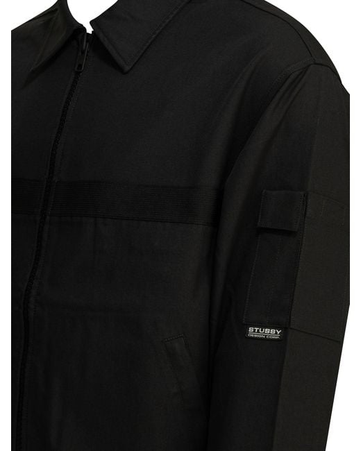 Stussy Black Jackets & Coats for men