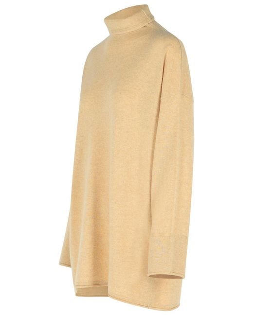 Max Mara Natural 'Oder' Cashmere Turtleneck Sweater