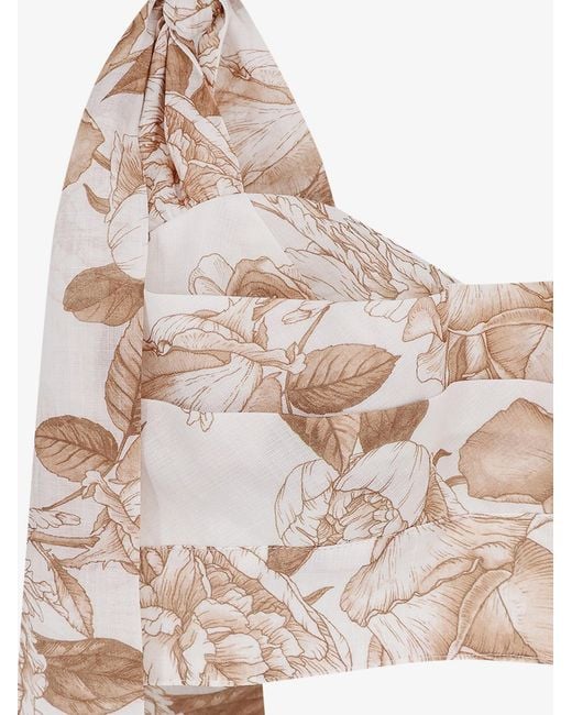 Lavi White Ramie Top Seraphina