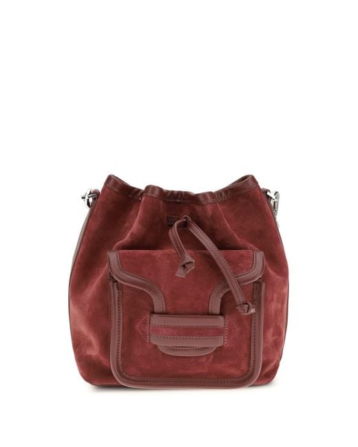 Pierre Hardy Red Alpha Bucket Bag