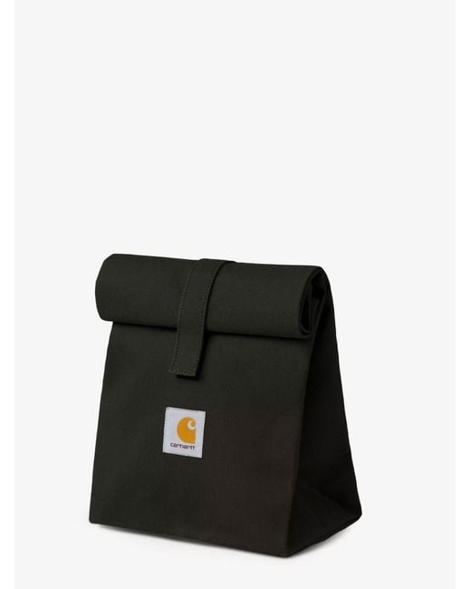 Carhartt Black Dearborn Canvas Lunch Bag for men