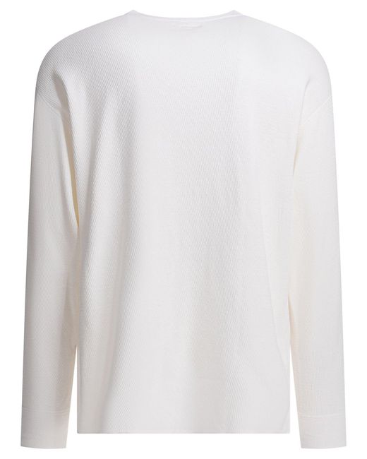 Kapital White Embroidered Logo T-Shirt for men