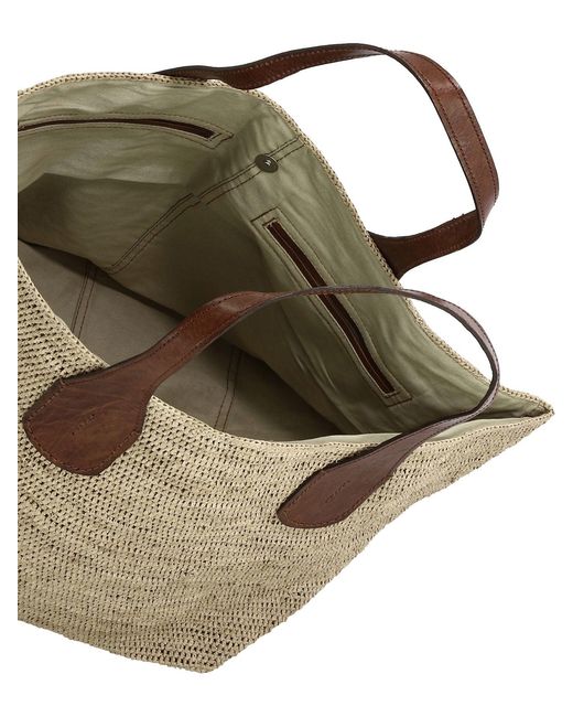 IBELIV Natural Tokyo Iitea Raffia Handbag