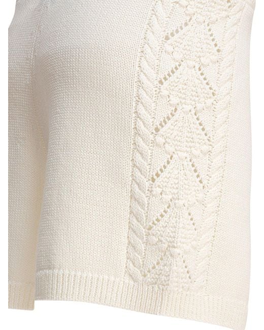 Loulou de Saison Natural Shorts White